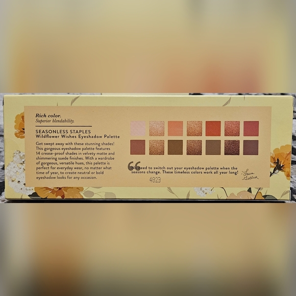 Wildflower Wishes Eyeshadow Palette - 14 Eyeshadows (All Seasons) - Picture 2 of 5